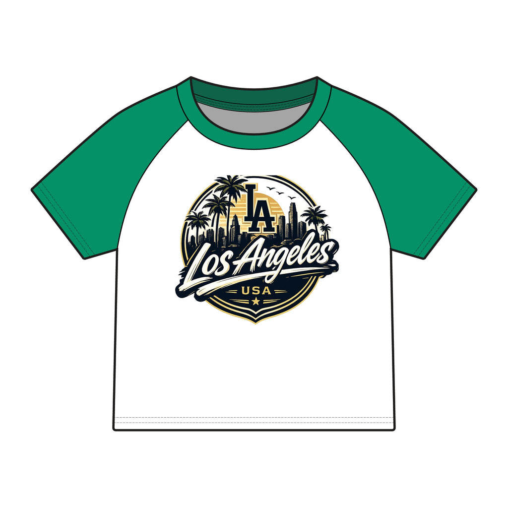 Women's Micro Rib Raglan Baby Tee